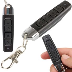 Comando Garagem 4 Canais 433,92 Mhz compacto estilo porta-chaves