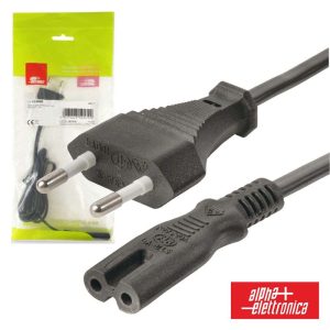 CABO ALIMENTA??O AC PLANO / TIPO 8 IEC C7 1.5M POLYBAG