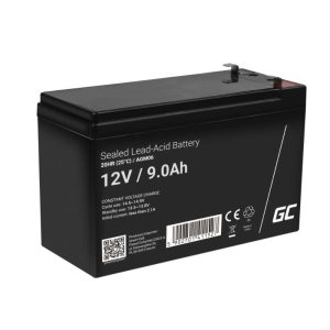 Bateria Chumbo Gel AGM 12V 9Ah GREEN CELL