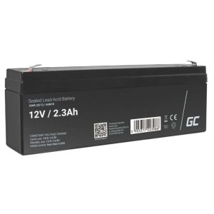 Bateria Chumbo Gel AGM 12V 2.3A GREEN CELL