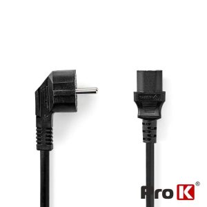 Cabo Alimenta??o Schuko Macho 3p / IEC C13 F?mea 5M PROK