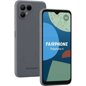 Fairphone 4 Dual-SIM 6GB / 128GB, cinzento – Smartphone Modular