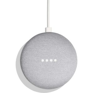 Google Home Nest Mini 1 – Coluna Inteligente Assistente virtual – branco/cinza