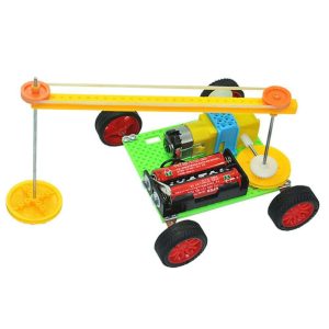 KIT EDUCATIVO CARRO ROBÔ VARREDOR C/ RODAS