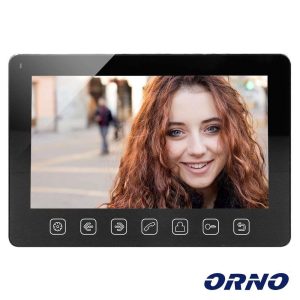 Intercomunicador C/ Ecrã 7″ Preto ORNO