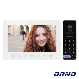 Vídeo Porteiro C/ Lcd 7″ Cores LEDS Branco ORNO