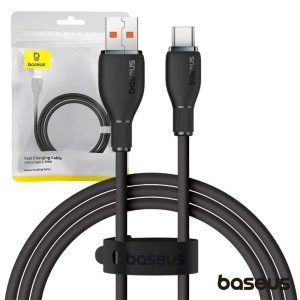 Cabo USB-A Macho P/ USB-C Macho 2m 100W Pudding BASEUS