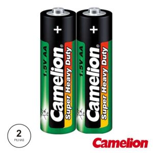 PILHA ZINCO-CARV?O LR6-AA 1.5V 2X CAMELION