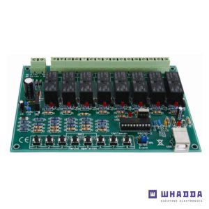 Placa USB Relé De 8 Canais WHADDA