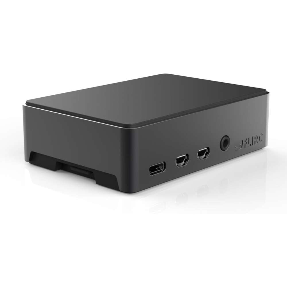 Caixa Flirc Raspberry Pi 4 Case Black Edition Preto (dissipador passivo alumínio) - Image 3