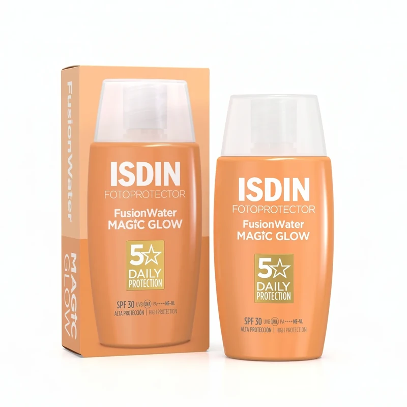 Protetor Solar Isdin FusionWater Magic Glow SPF50 50ml