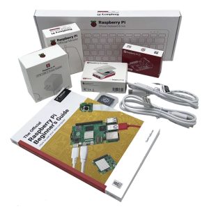 Raspberry Pi 5 8GB Complete Desktop Kit PT – teclado e livro português
