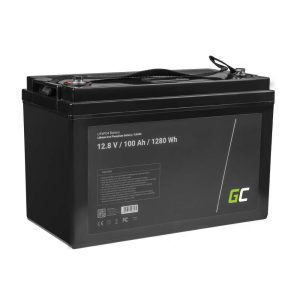 Bateria Lítio LiFePO4 12V 100Ah Smart BMS GREEN CELL