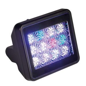 Simulador de imagem de televisor anti-assaltos LED RGB