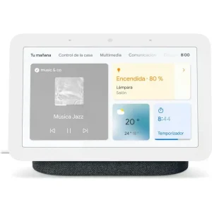 Google Home Nest HUB 2 – Coluna Inteligente c/ Ecrã Touch 7” preto