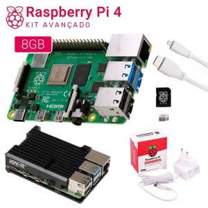 Raspberry Pi 4 8GB Kit Avançado 32GB