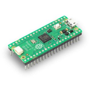 Raspberry Pi Pico H (c/ header + JTAG) – placa microcontrolador